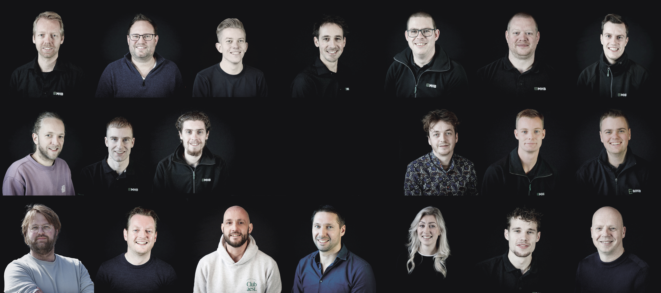 Full width image with overlay