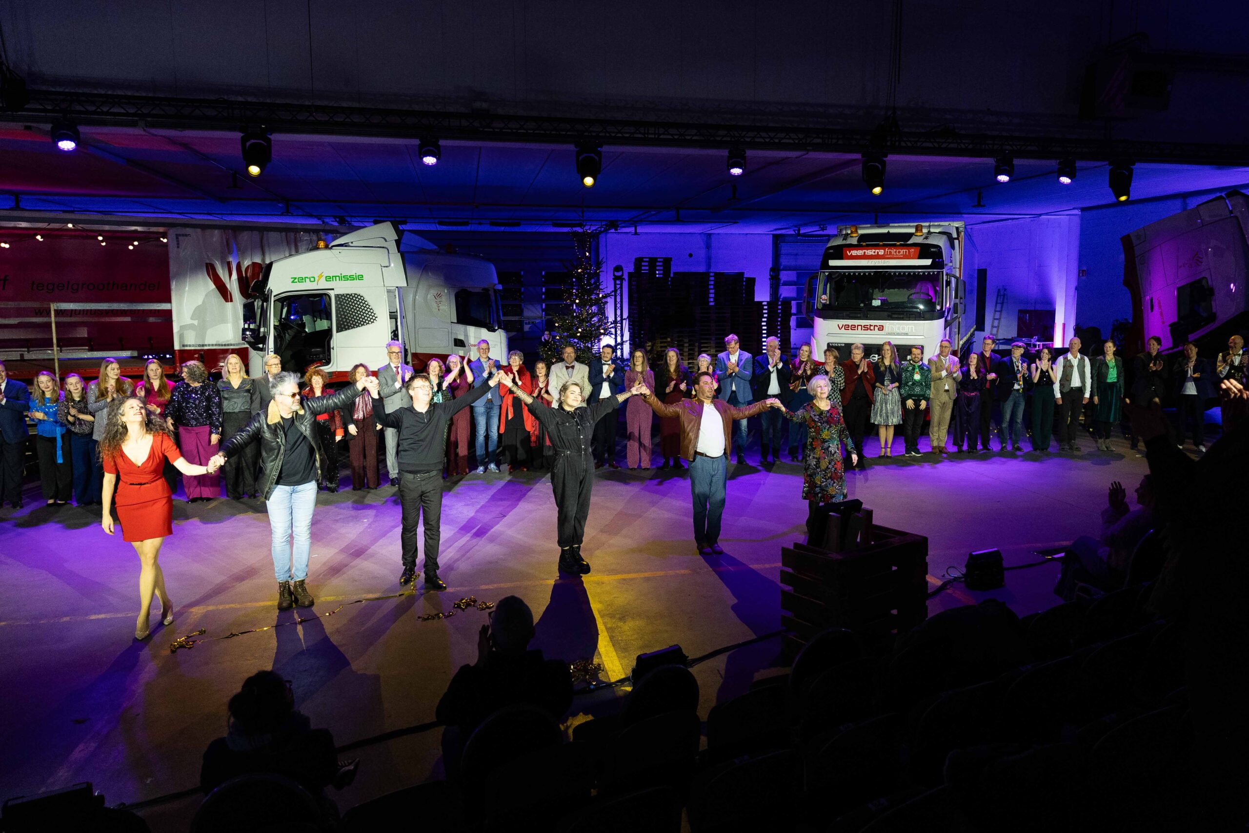 Cavalleria Rusticana in een industriële setting